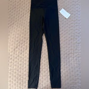 Shiny Black Leggings